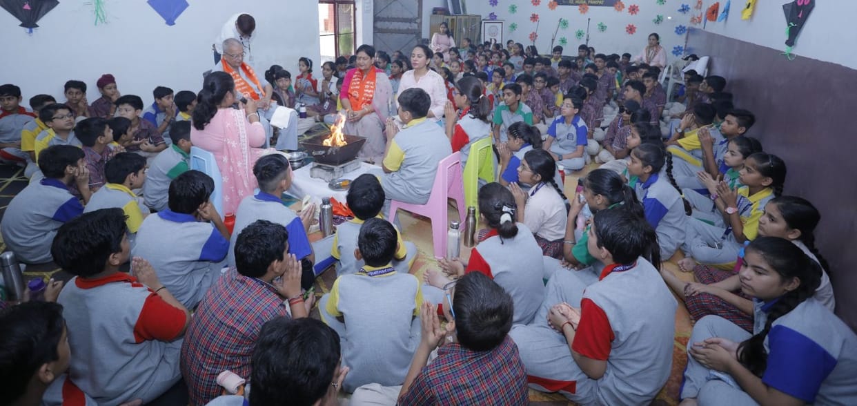 Inauguration of new activity room in school