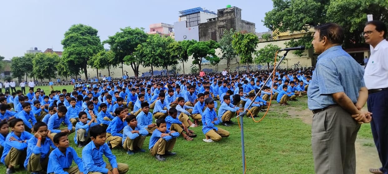Information on prevention of eye flu given to students