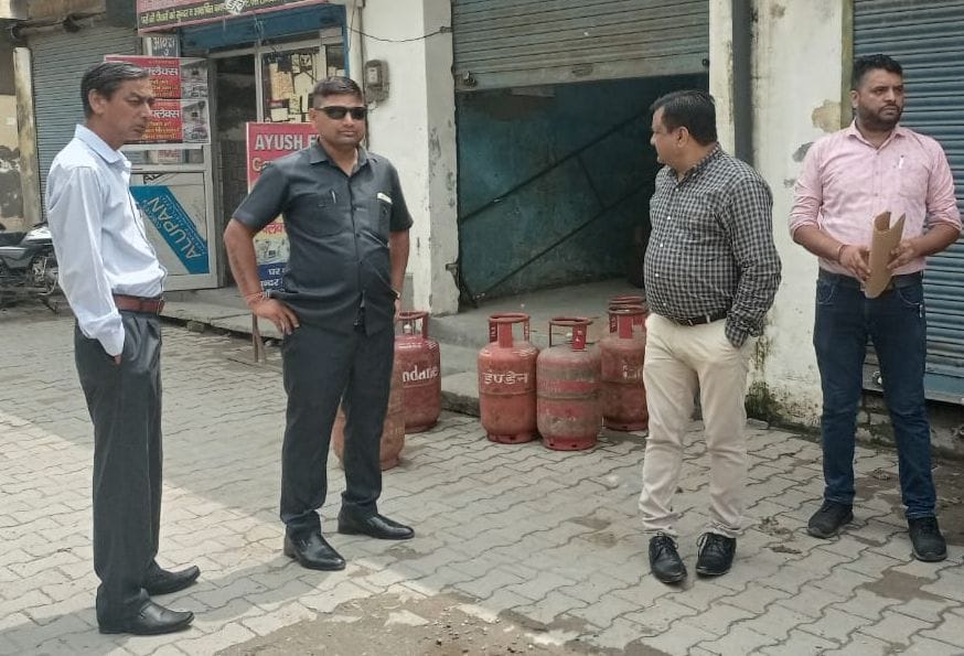 29 Cylinder Seized By DSO