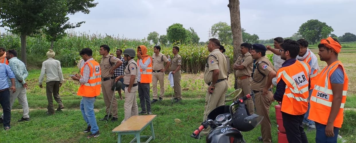After 24 years, 90 bighas of land was freed from encroachment