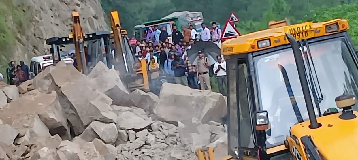Naini lake filled with torrential rains, released water