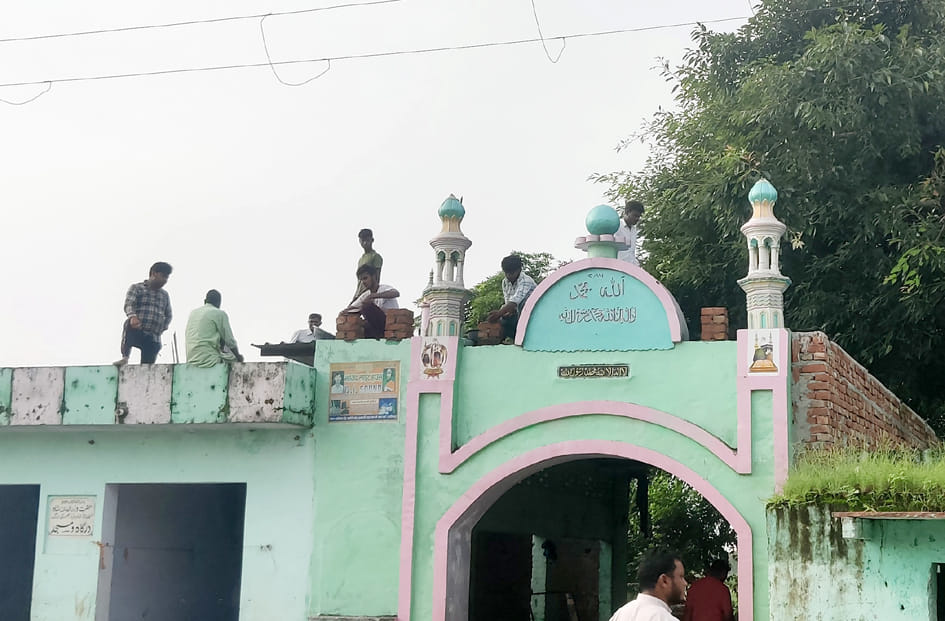 Trying to spoil the atmosphere by vandalizing religious places