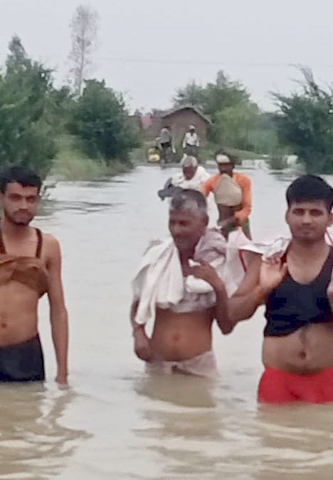 Saryu in fierce form, 20 villages on the verge of destruction