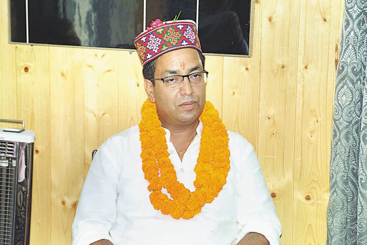 Chandan lover became the Vice President of Kullu Municipal Council