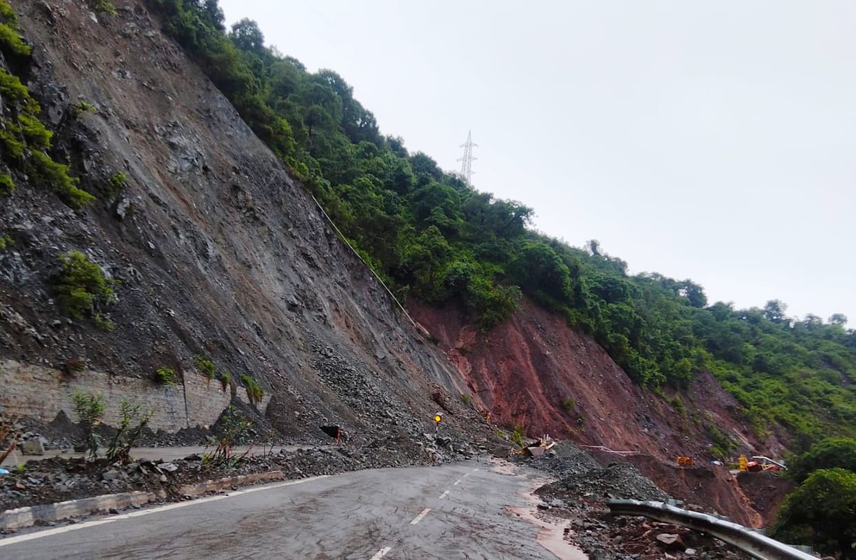 Kalka-Shimla highway closed five times in a month