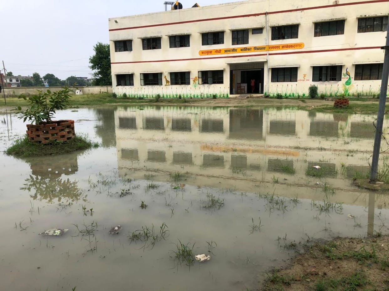 Waterlogging in schools