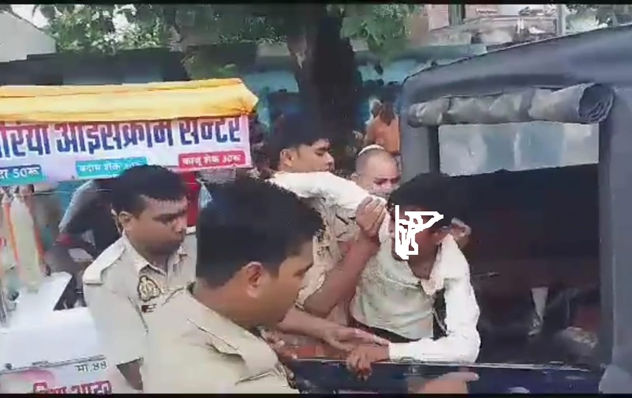 Video of police thrashing teenager and making him sit in car goes viral