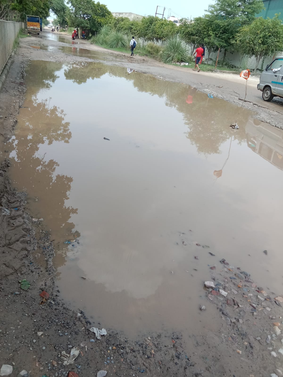 The problem of water logging in the industrial area will be removed