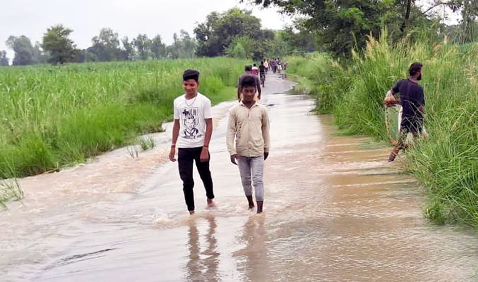 Rivers are in spate, conditions in five blocks are not fit to live