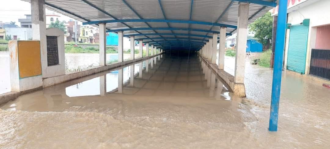 Rain and Flood in Bazpur