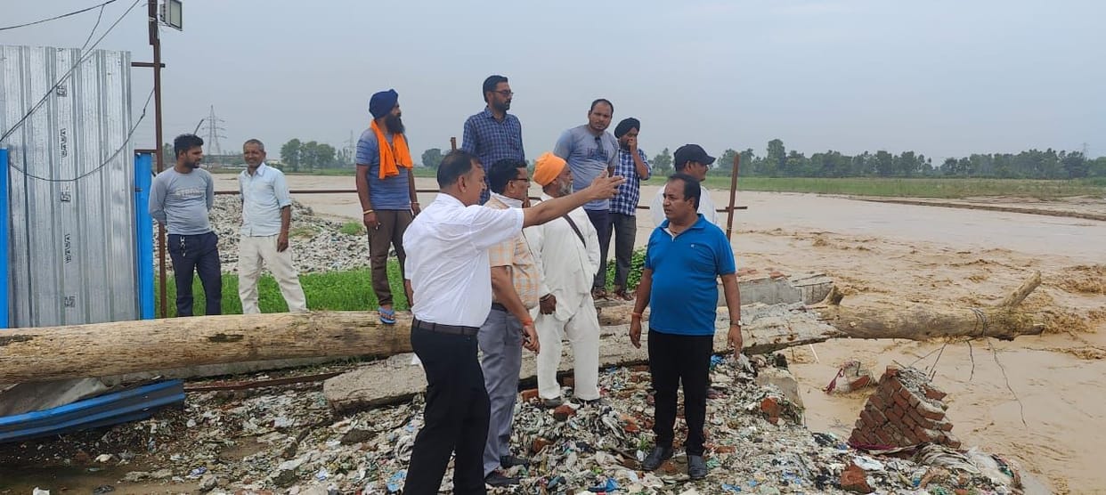 Trenching ground in kachnalgaji