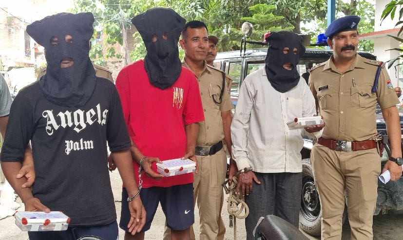 Arrested For smuggling of Smack
