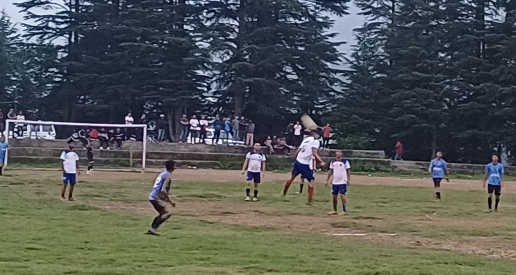 Football match in lohaghat