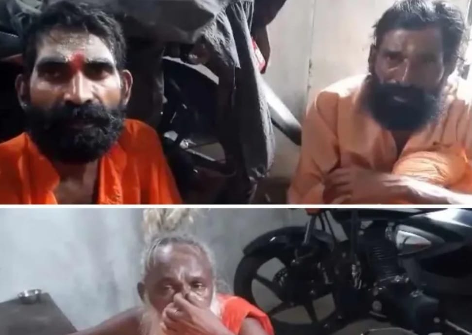 Cheating in the guise of a monk, caught in Nepal