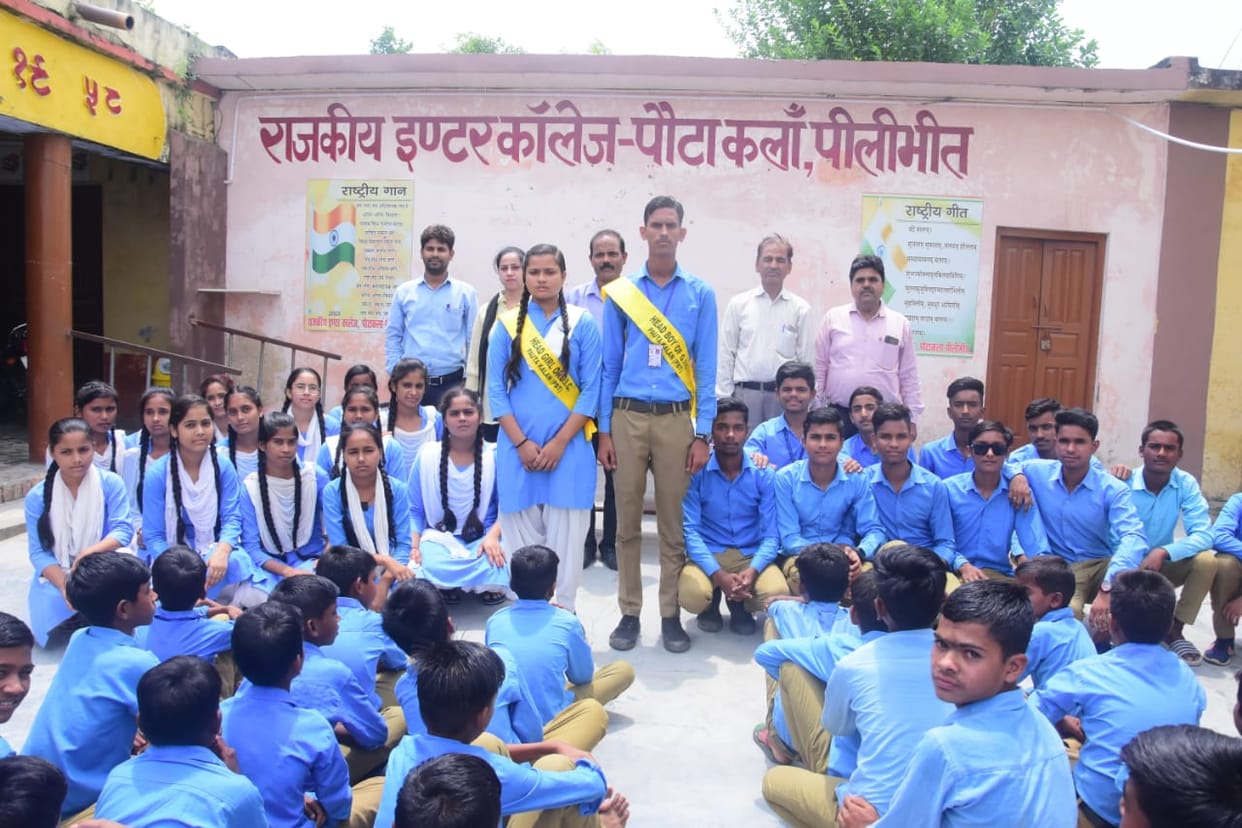 Sahil Raza became head boy and Sana B became head girl