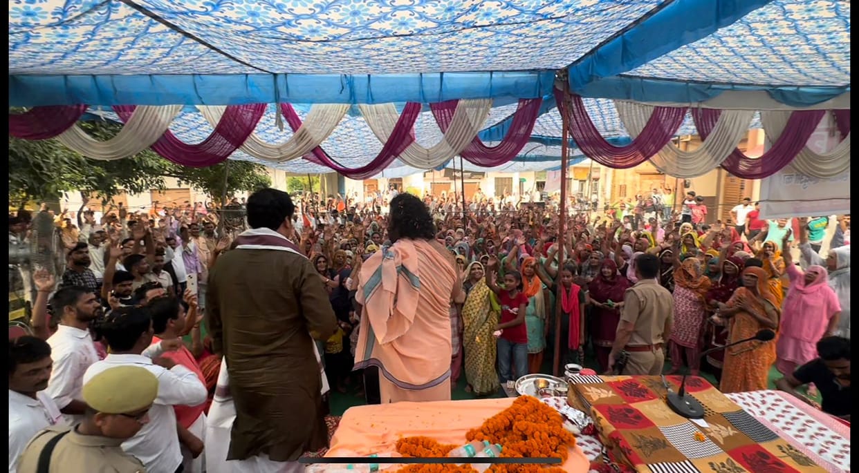 Made people pledge to be a Sanatani