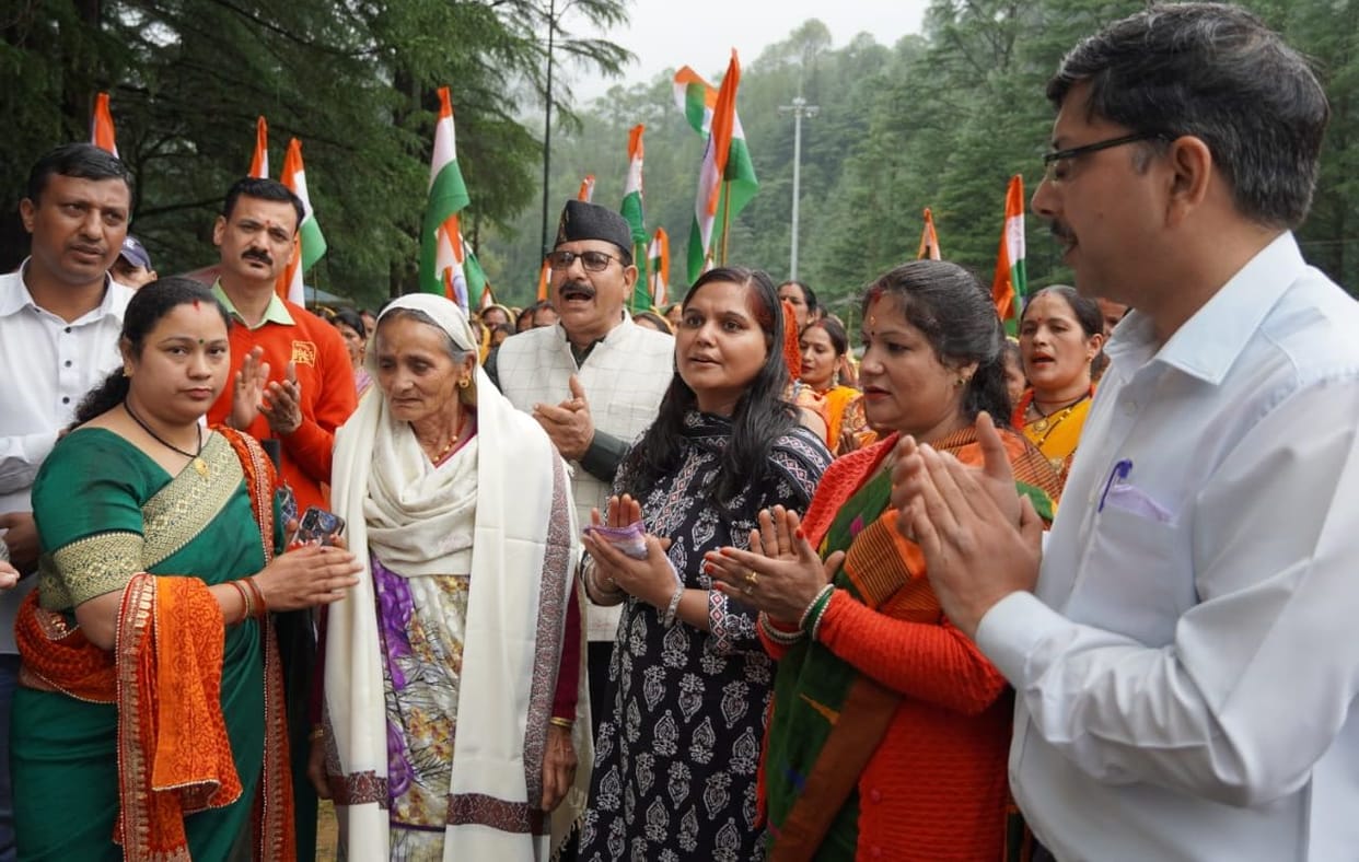 Tiranga Yatra taken out under Amrit Mahotsav of Independence