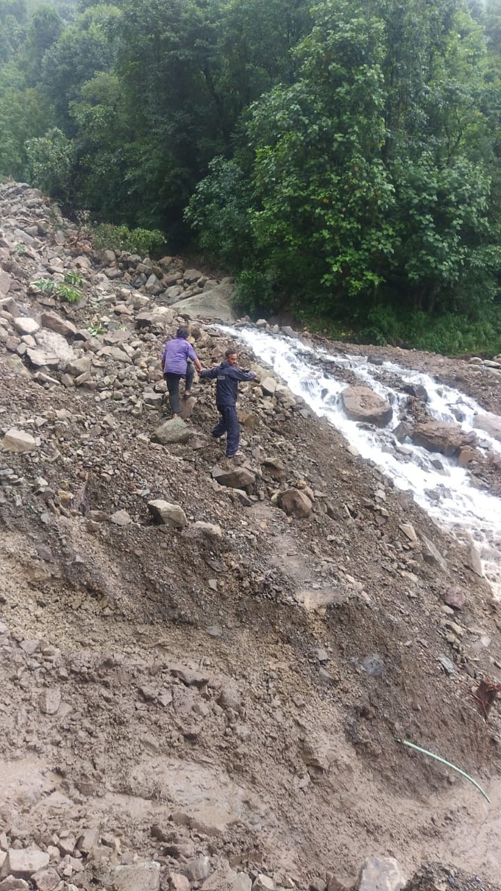 Landslide threat at weather information center for 20 years