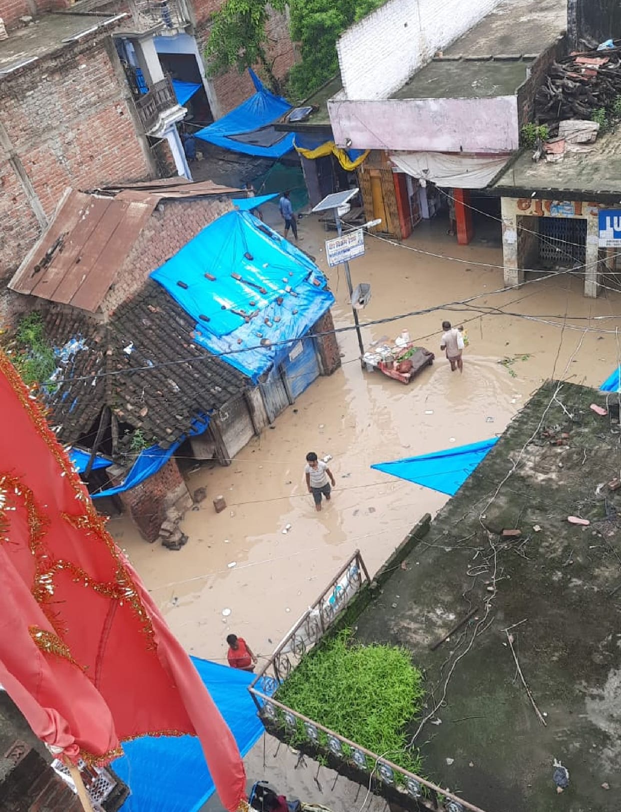 Sudden increase of water, death of innocent due to drowning in Saryu