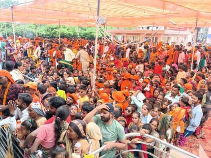 Flood of faith in Gaurishankar temple on sixth Monday