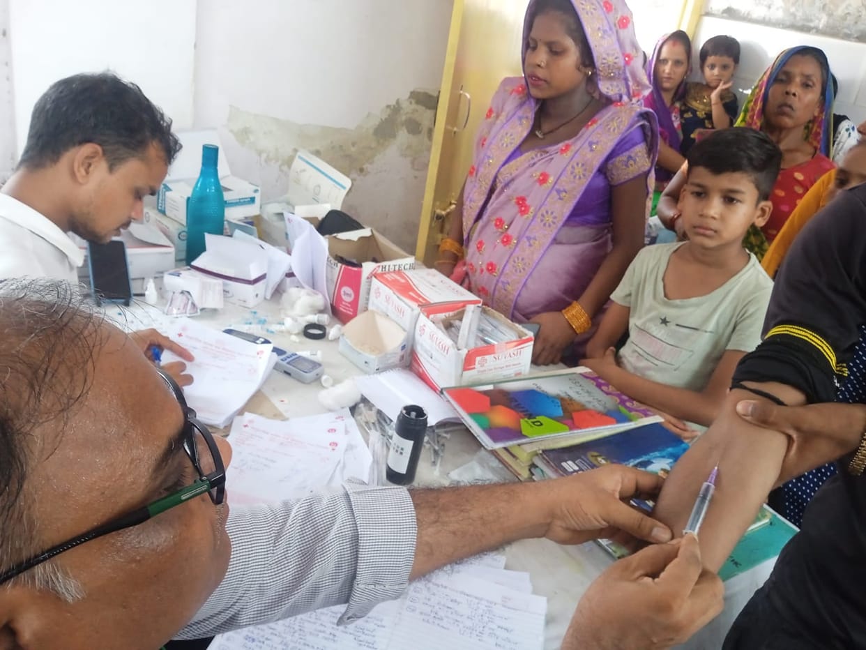 95 women examined in health camp