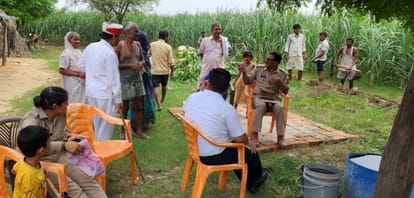 Construction of destitute woman's house started after the order of Deputy CM