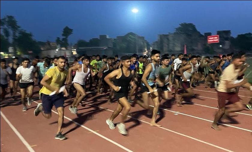 Youths of Amroha and Sardhana ran to become Agniveer