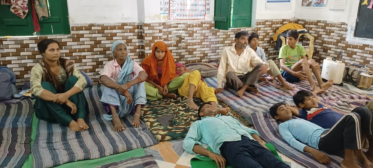 Rescued 150 people, 15 people stayed in the relief center