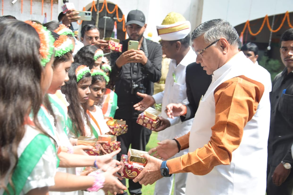 ndependence Day celebrated across the district with enthusiasm and enthusiasm
