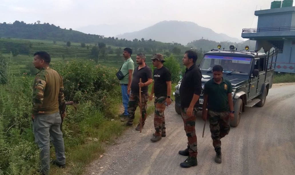 Leopard threatened in Kusauli, panic among people