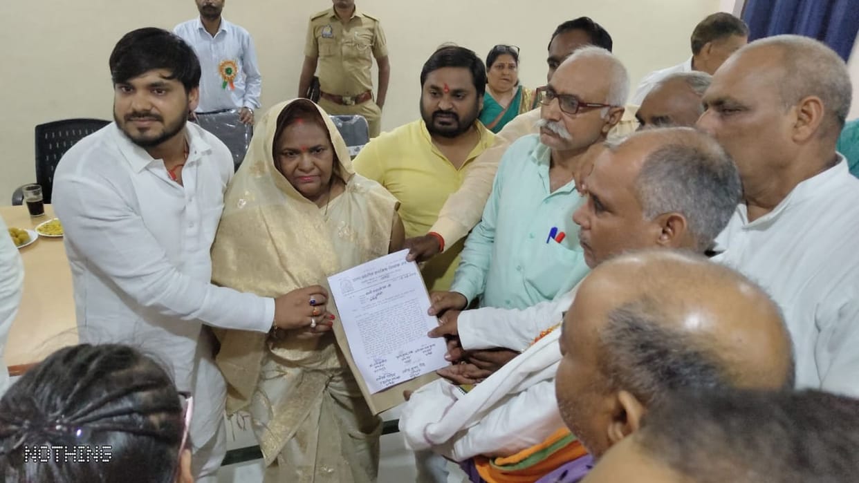 Teacher met SP MLA regarding problems