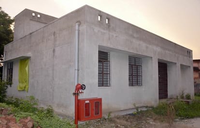 Construction work of One Stop Center of District Hospital stuck