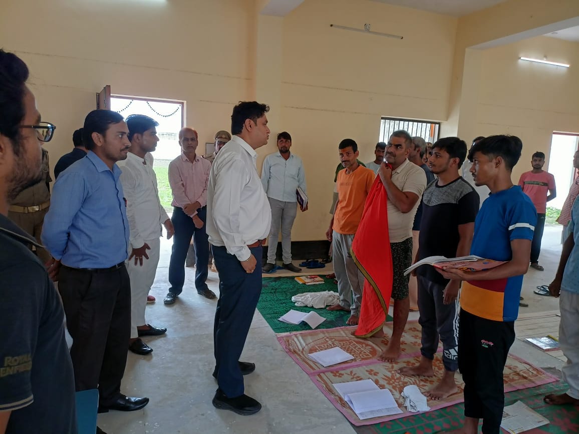 Negligence found in the hospital of District Jail in inspection