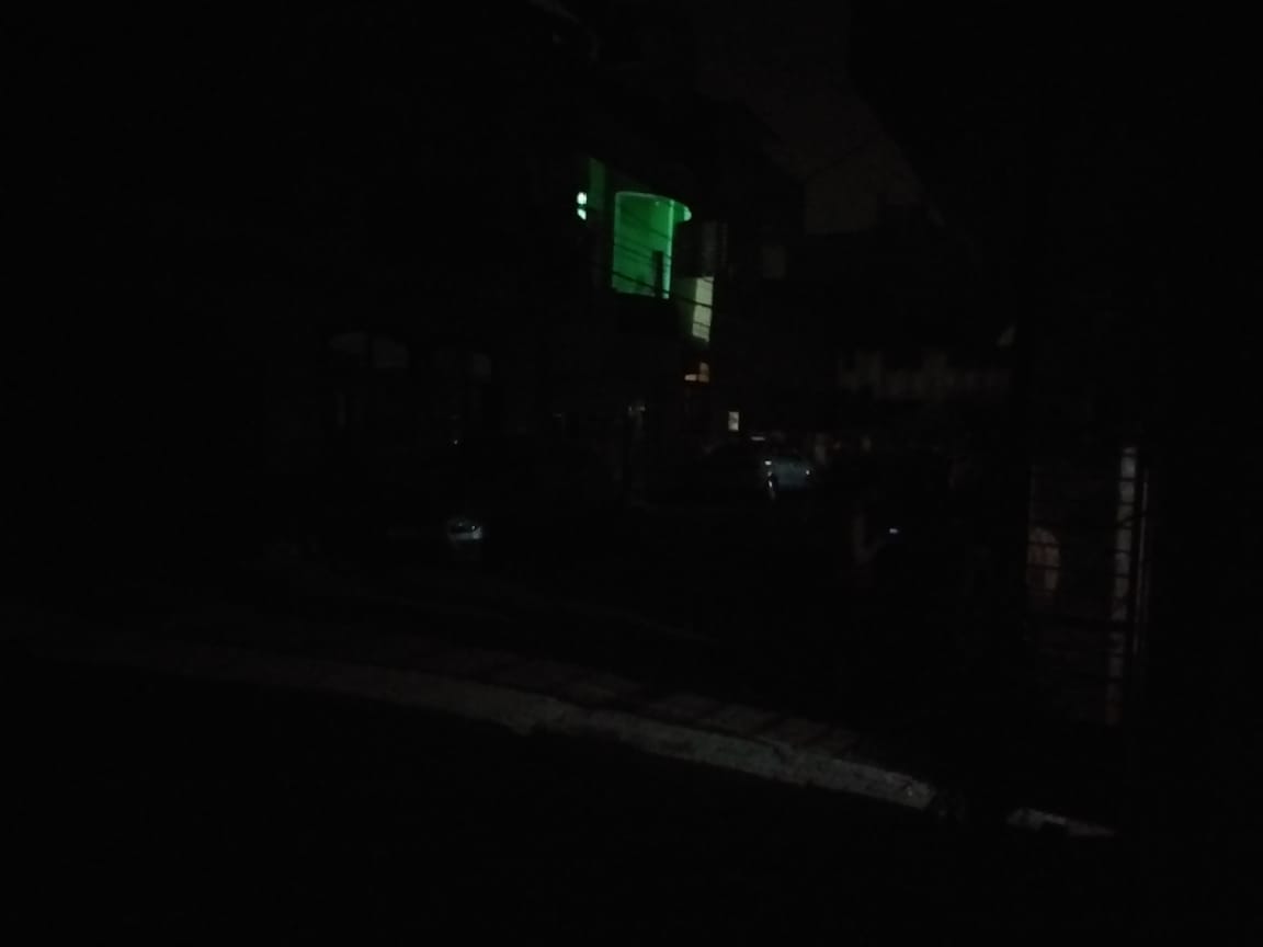 MLA's colony remained immersed in darkness for three and a half hours