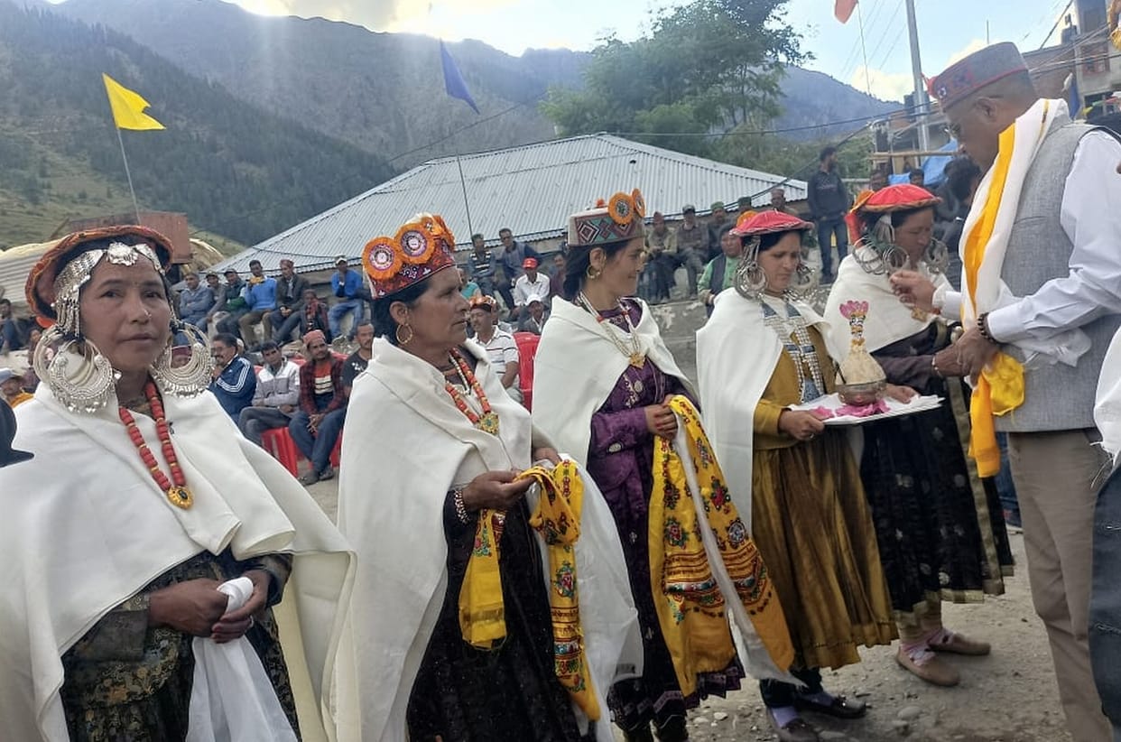 Mamta Bhardwaj made Lahaul residents dance with songs