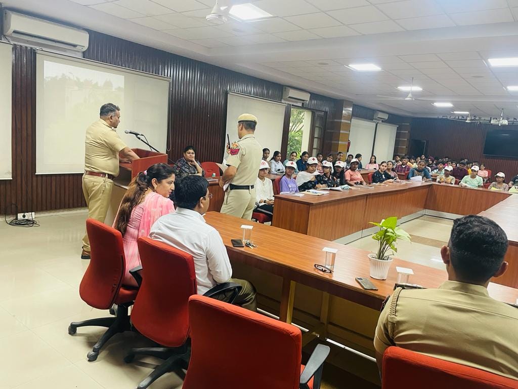 Village guard app training given to police personnel