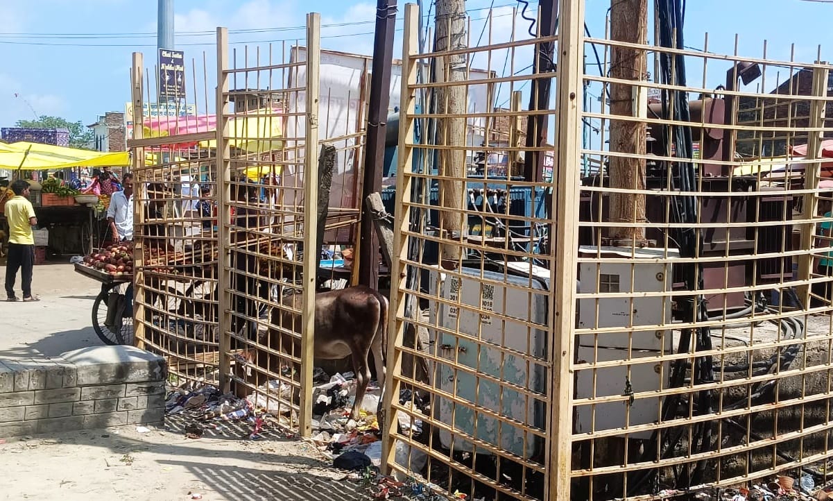 The security cordon around the transformer was broken, the possibility of accident increased