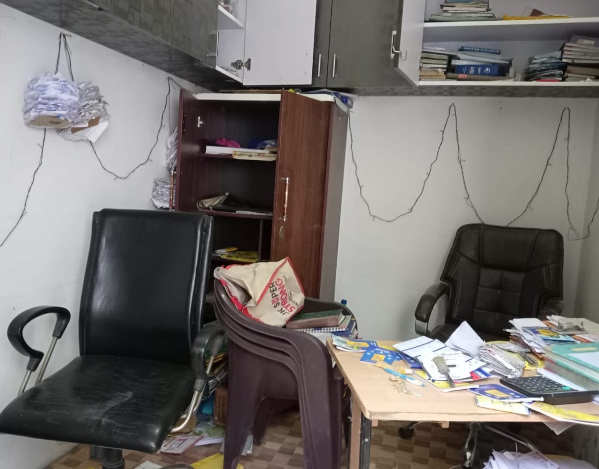 Lakhs of rupees stolen from rebar godown