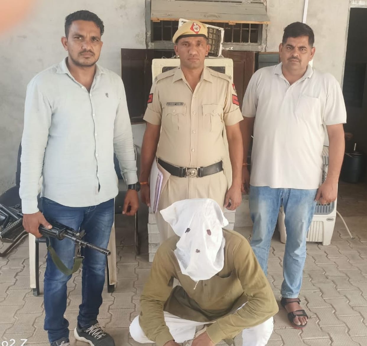 Video shot with weapon sitting in Thar, CIA nabs accused