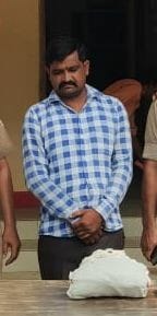 Smuggler who came to deliver opium was caught