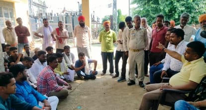 Lined by putting three pillars, got supply after 12 hours