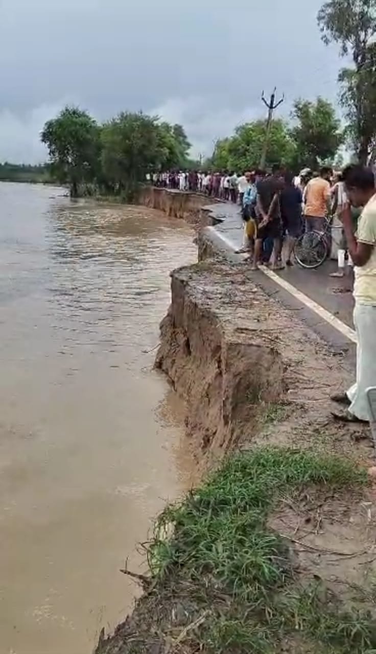 Rain and flood spoiled the condition of the roads, assessment is being done