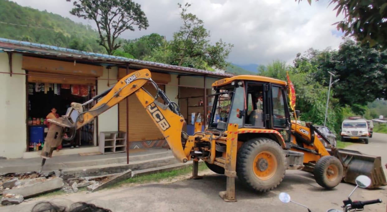 Encroachment in Berinag