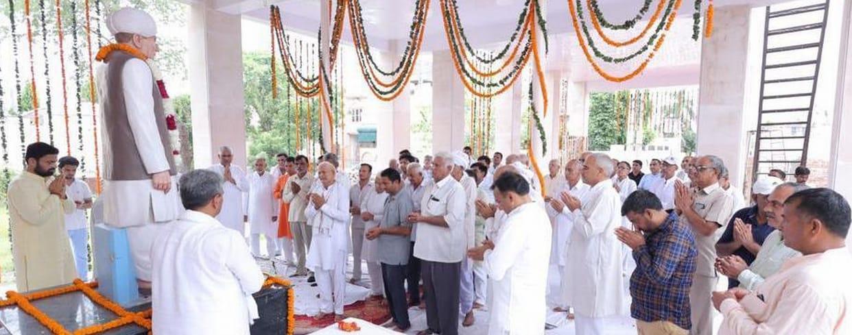 The residents remembered the former chairman
