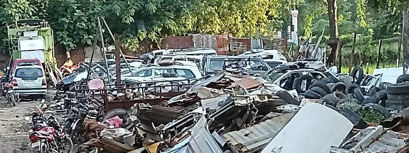 Stolen new vehicles are consumed under the guise of junk