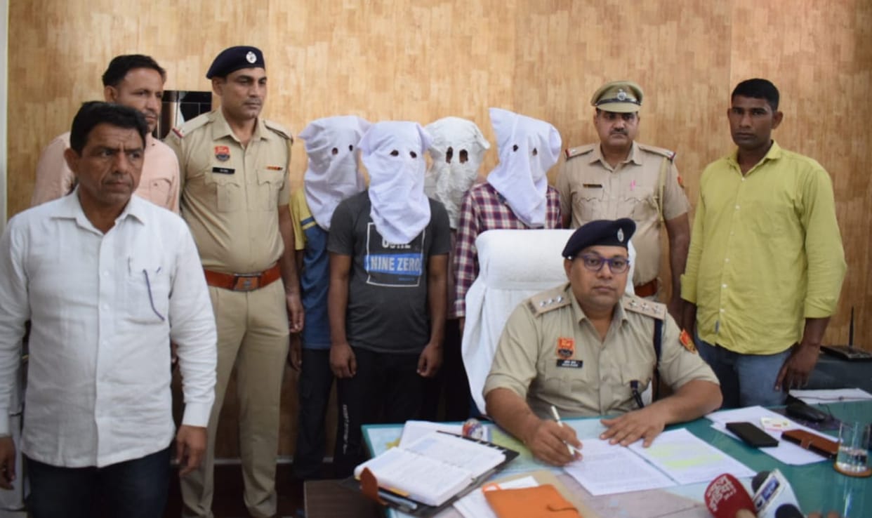 Four arrested for selling stolen car from Rewari with fake number plates