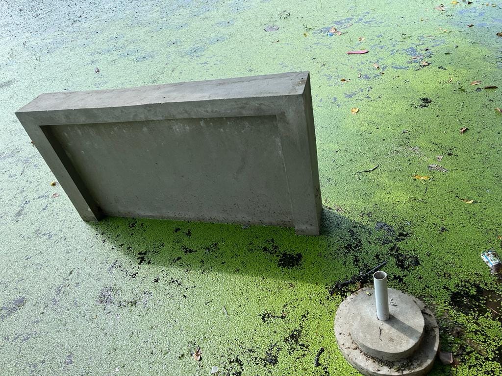 The plaque in memory of the heroes was erased after four days