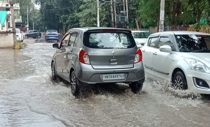 It rained for one hour in the morning, three more days expected