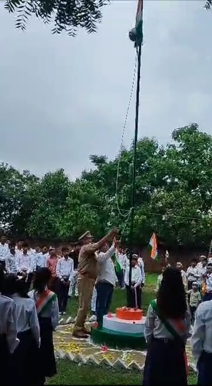 flag hoisting wearing shoes