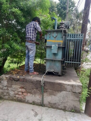 Power supply stalled for three hours in the city due to tripping